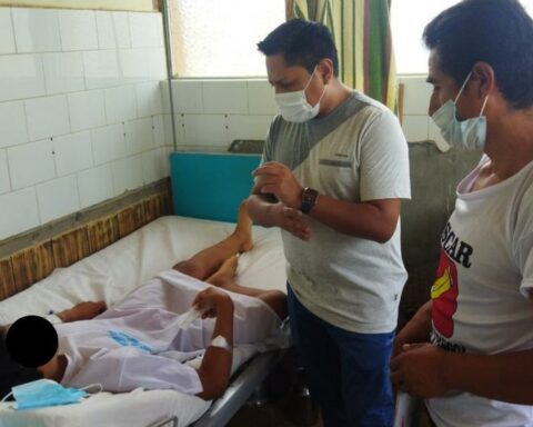 Pangoa: to save his life they remove the spleen of a school boy hit by a truck