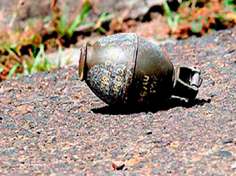 Partner of alias Caracas died when handling a grenade