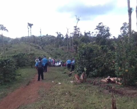 Peasant women denounce harassment by police officers who patrol coffee farms in Jinotega