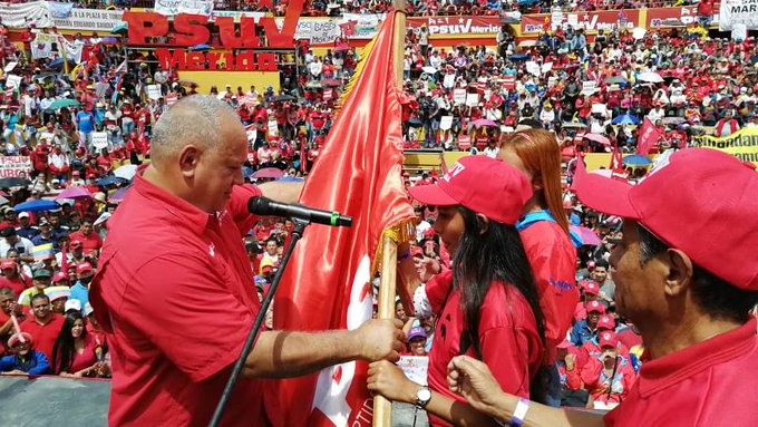 Psuv base structures sworn in in Mérida