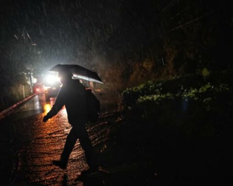 Rains in Bogotá and La Calera leave collapsed roads and a deceased