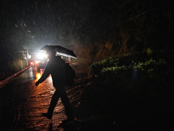 Rains in Bogotá and La Calera leave collapsed roads and a deceased