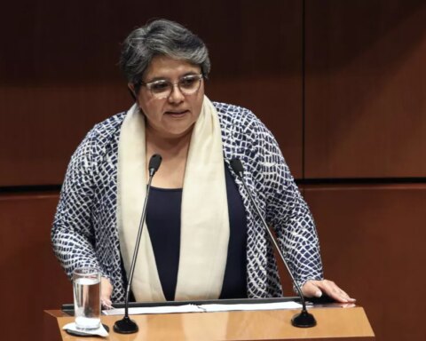Raquel Buenrostro defends the right to national sovereignty