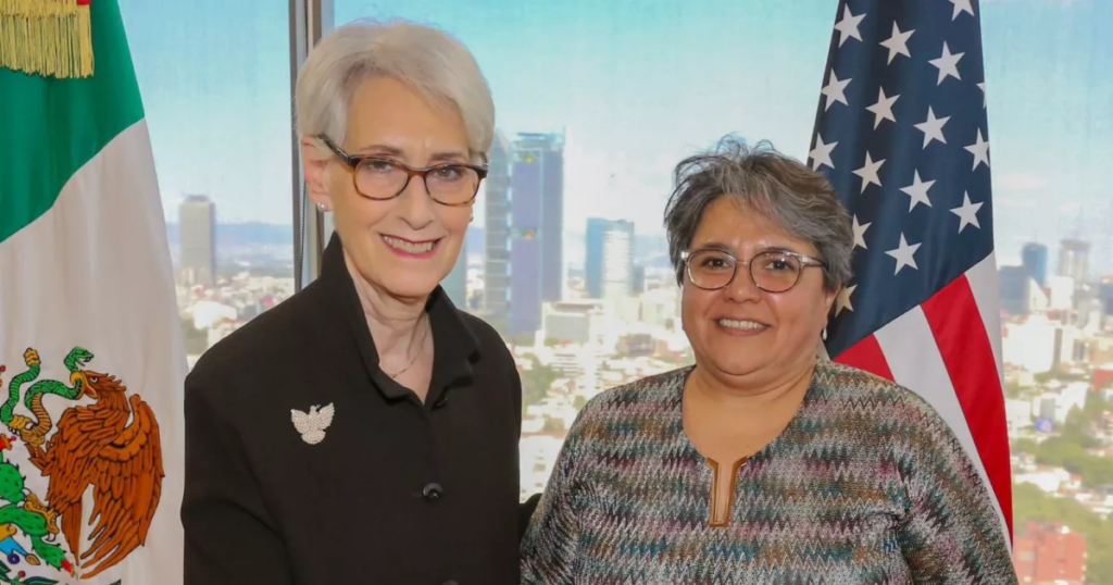 Raquel Buenrostro meets with Wendy Sherman