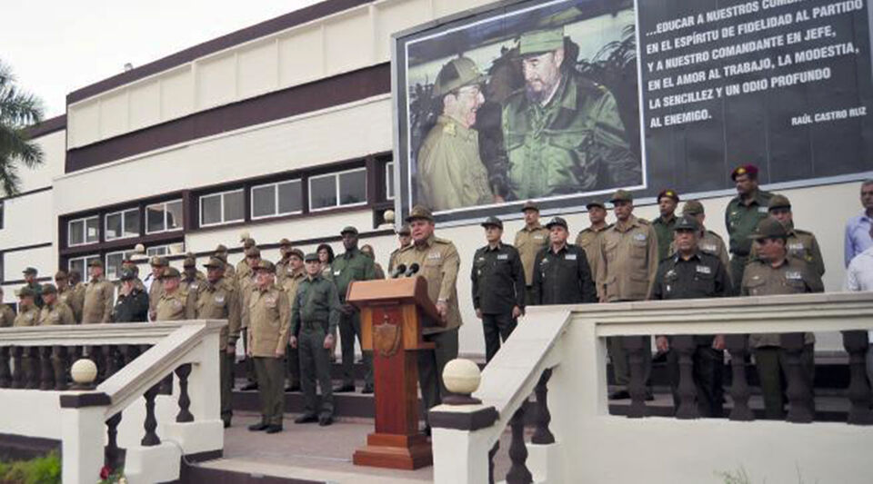 Raúl Castro reappears in a tribute to Cuban military counterintelligence