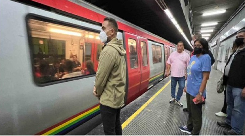 Recovery work progresses in the Caracas Metro