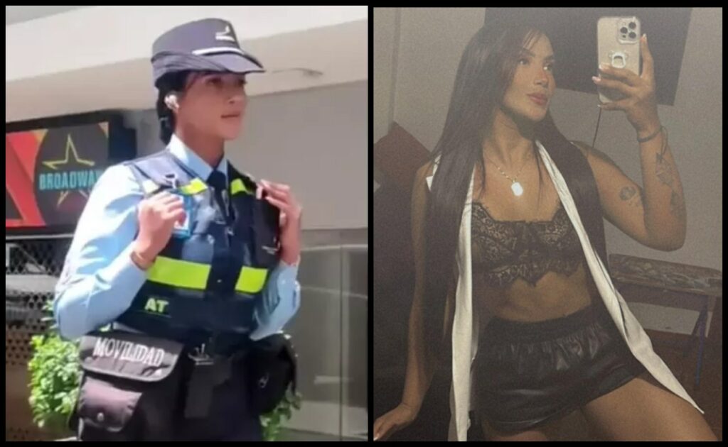 Reveal new photos of the most beautiful traffic agent in the world who works in Pereira