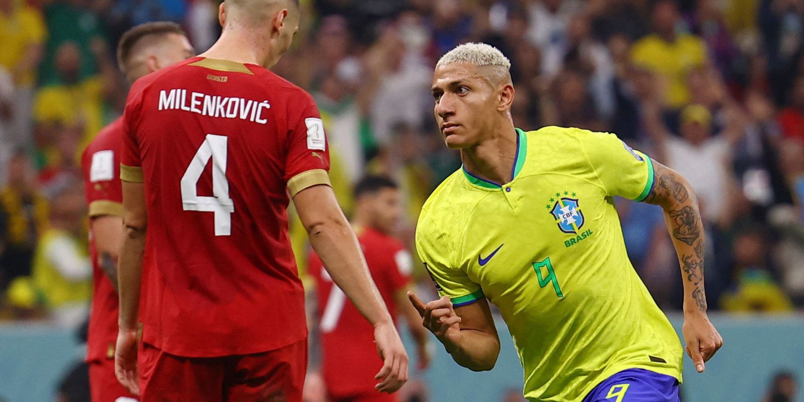 Richarlison decides and Brazil starts World Cup with victory over Serbia