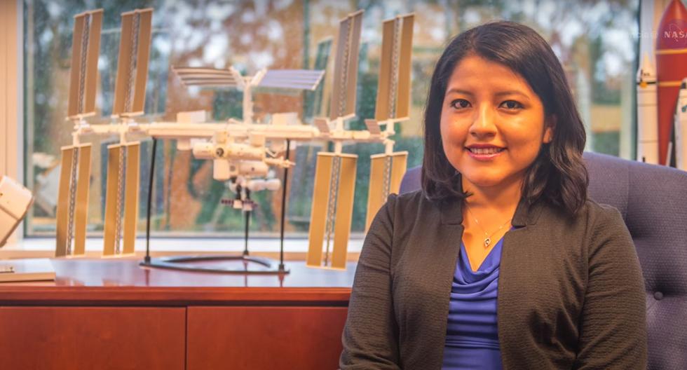 Rosa Ávalos-Warren, the Peruvian who participated in the launch of Artemis I