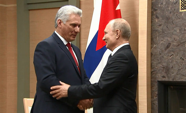 Cuba, Rusia, Díaz-Canel, Putin