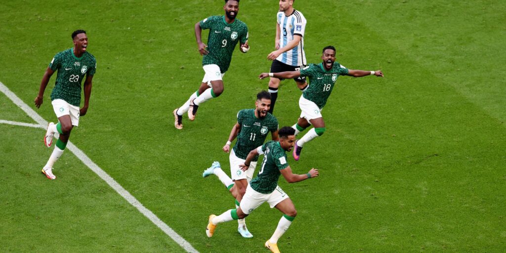 Saudi Arabia beat Messi's Argentina in first upset of Qatar Cup