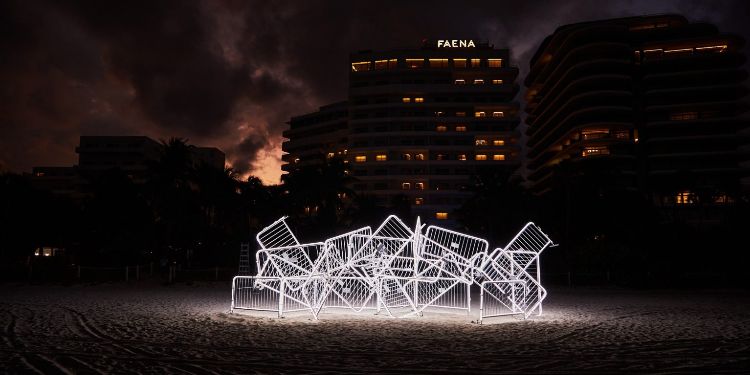 escultura, Patria y Vida, Miami Beach