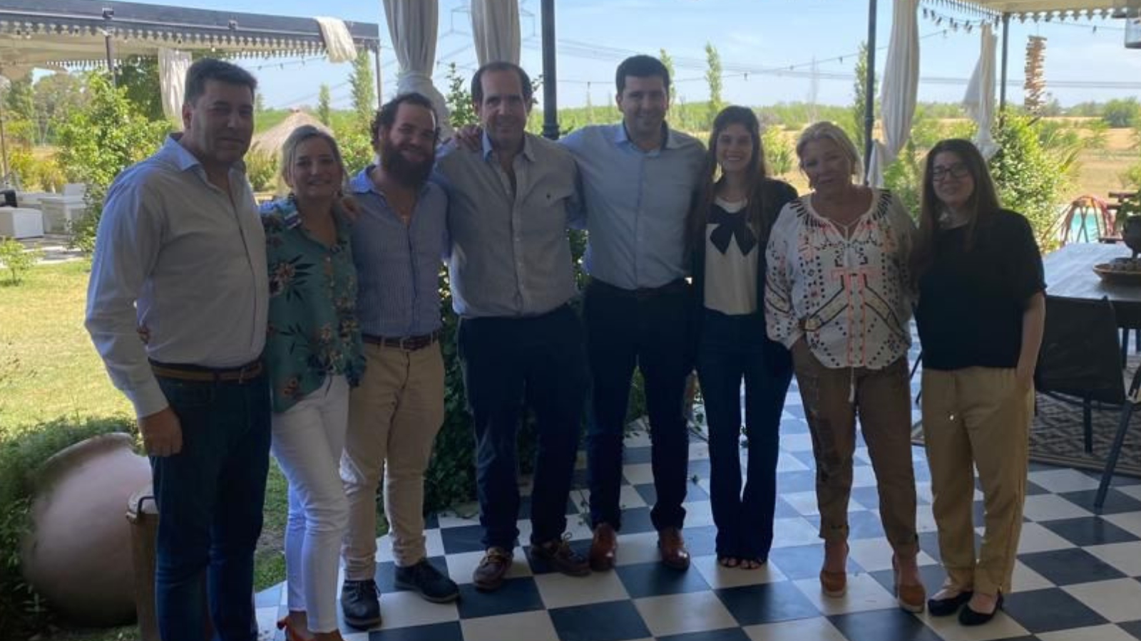 Sebastián Villarejo met with Lilita Carrió