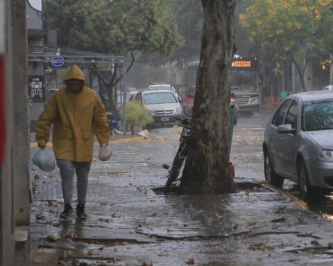 Stormy weekend in the Autonomous City of Buenos Aires