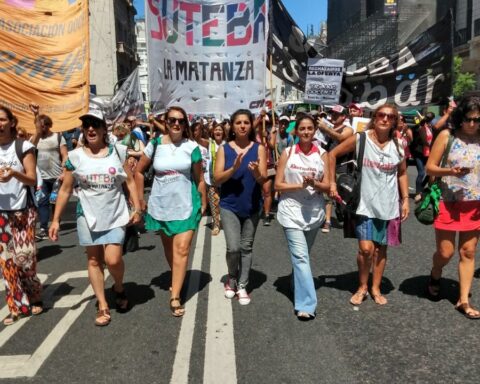 Teachers mobilize this Thursday towards the Plaza de Mayo