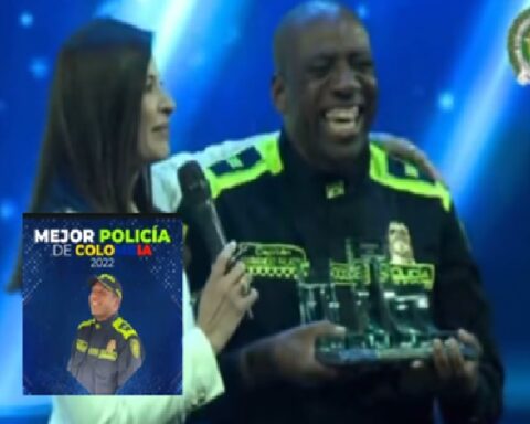 The "Best Police in Colombia" is from Choco, Parmenides dedicated the victory "to the young people of the Pacific"
