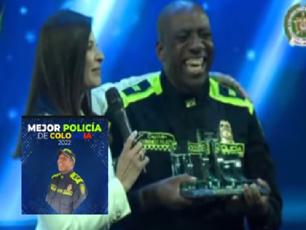 The "Best Police in Colombia" is from Choco, Parmenides dedicated the victory "to the young people of the Pacific"