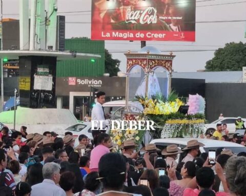 The 'Mommy' of Cotoca arrived in the city