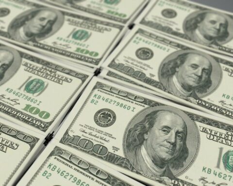 The dollar is trading lower in the early hours of the day