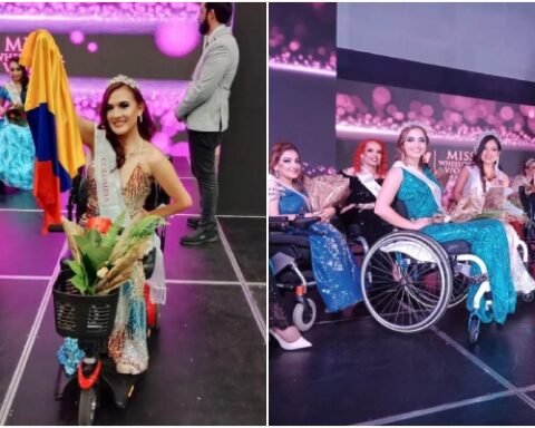 The first wheelchair queen of Colombia, Vicky Monroy: "I have a limitation that does not limit me"