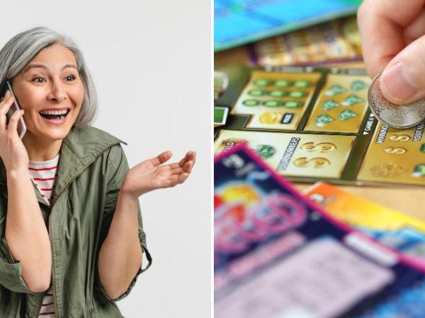 The luckiest person?  Woman won the lottery twice on the same day