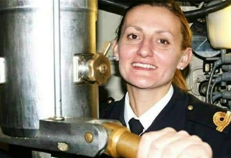 The moving story of Eliana Krawczyk, the only woman on board the Argentine submarine ARA San Juan, sunk 5 years ago