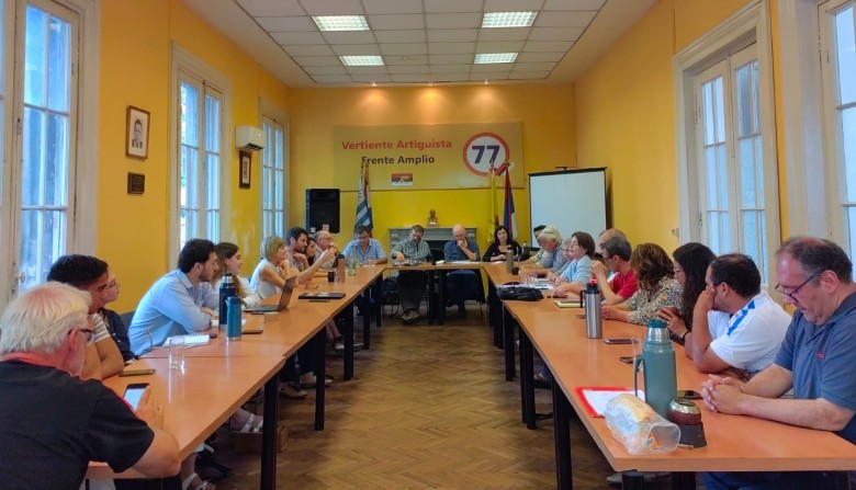 The new authorities of the Vertiente Artiguista assumed