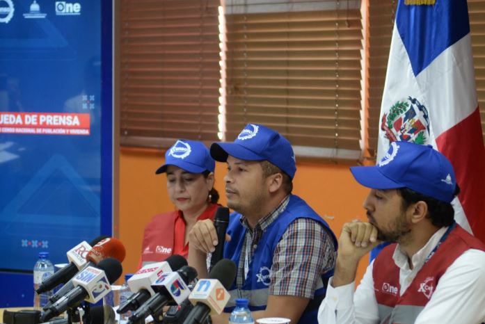 Rueda de prensa de la Oficina Nacional de Estadística. Foto: Felix de la Cruz