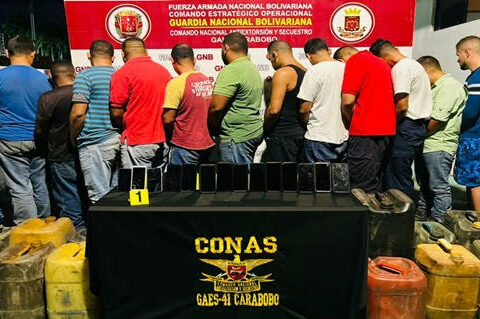 They arrested 14 employees of the Llenadero de Yagua