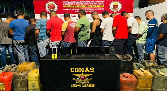 They arrested 14 employees of the Llenadero de Yagua