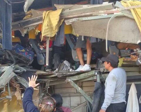 They ask for a blood donation for a bus accident nurse in Arequipa