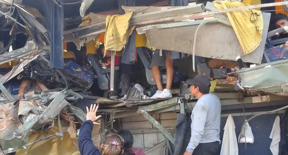 They ask for a blood donation for a bus accident nurse in Arequipa