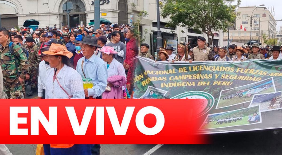 They carry out a march in favor of the government of Pedro Castillo and ask for the closure of Congress