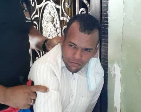 They caught a man who stoned Virgen de la Chiquinquirá