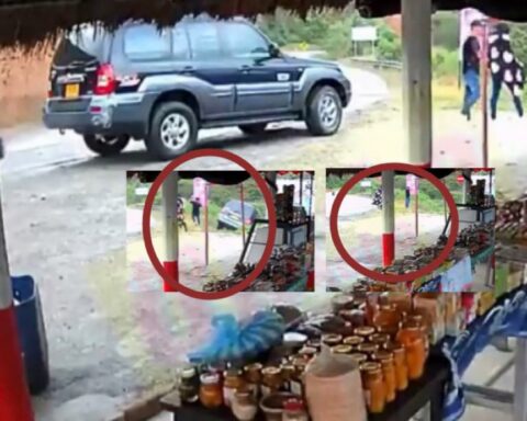 "They forgot the parking brake", a couple who wanted to take a 'selfie' in the Chicamocha Canyon and the truck went into the abyss