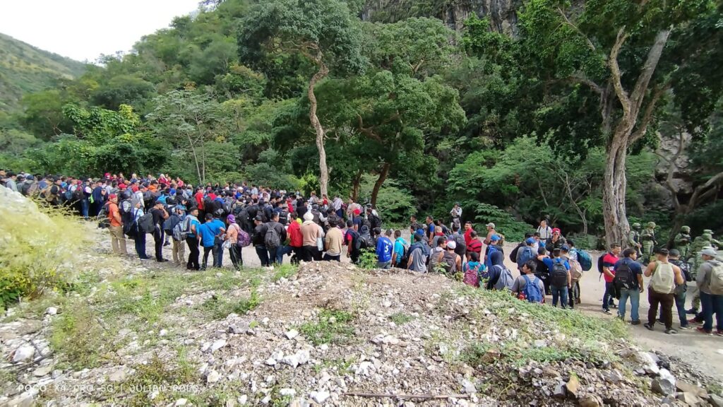 They rescue Nicaraguan migrants who were abandoned in southern Mexico