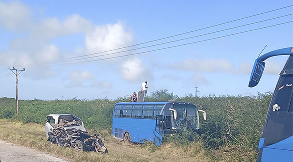 Three deceased in a traffic accident in Camagüey