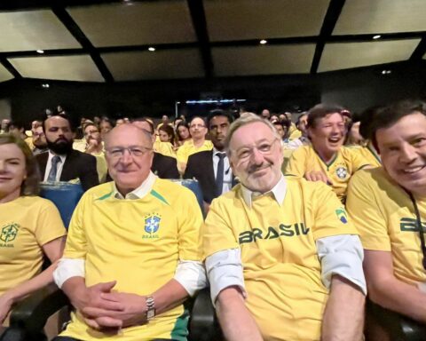 Transition team pauses work to see the team's debut