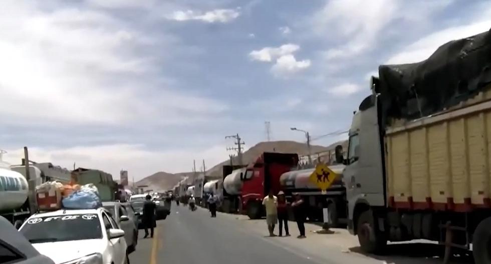 Transport strike: protest intensifies in Arequipa and tourists have to travel on PNP buses in Cusco