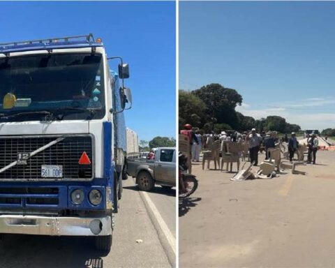 Truck driver runs over blockers in the municipality of Minero, several are injured