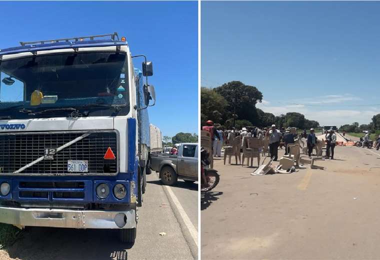 Truck driver runs over blockers in the municipality of Minero, several are injured