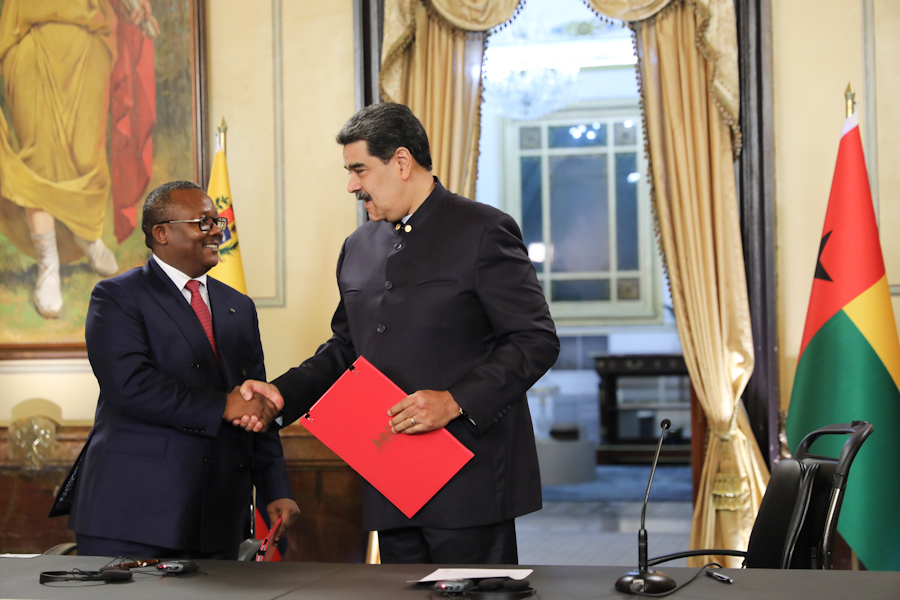 Venezuela agrees economic and trade plans with Guinea-Bissau