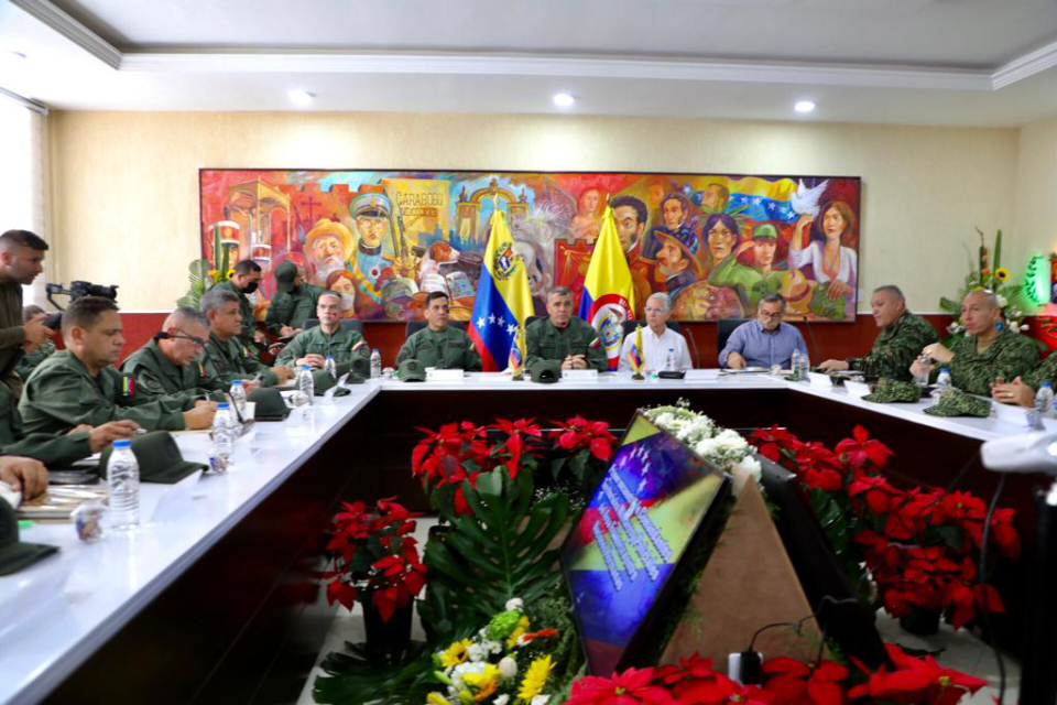 Venezuelan and Colombian Navy hold their first binational border meeting