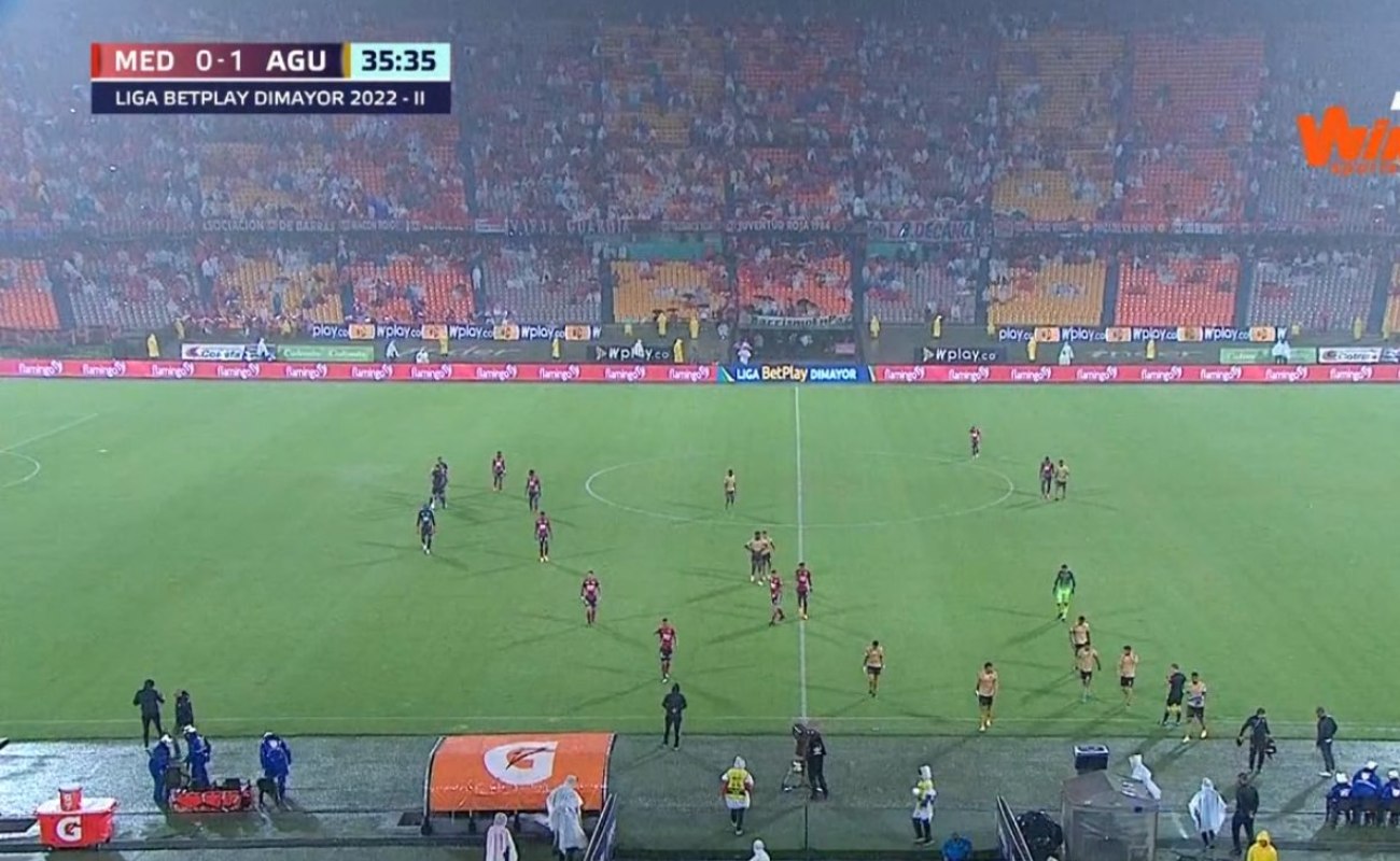 [Video] Downpour in Atanasio: the Medellín vs.  Eagles