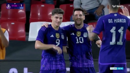 Video: The goals of the Argentina win against the United Arab Emirates