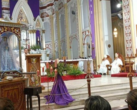 Virgin of Cotoca returns to her sanctuary and on Tuesday the novena begins to celebrate her feast