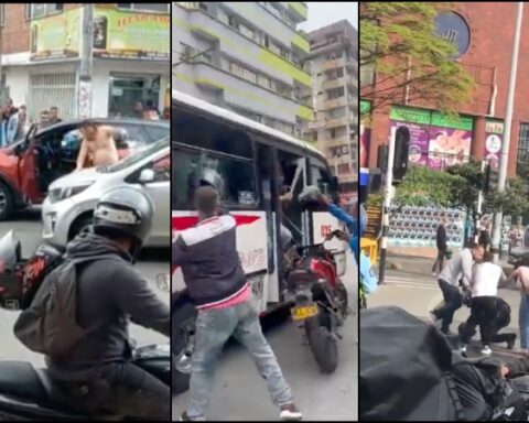 With fists, grabs and even machetes, as more than one is 'fixing' conflicts on the country's roads