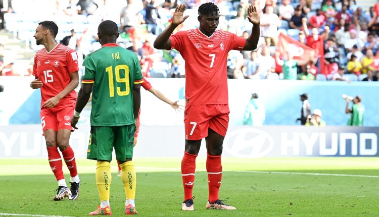 World Cup Qatar 2022: Switzerland 1 vs Cameroon 0