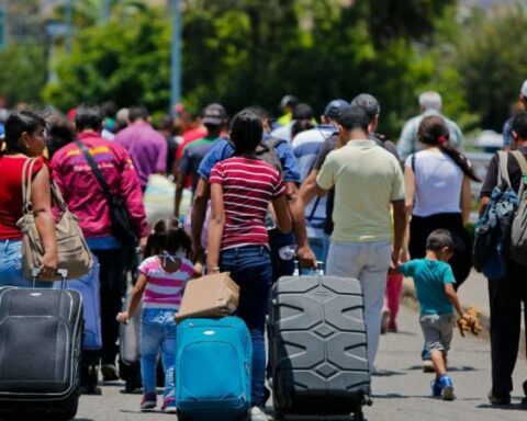 34.74% of Venezuelan migrants in the world are in Colombia