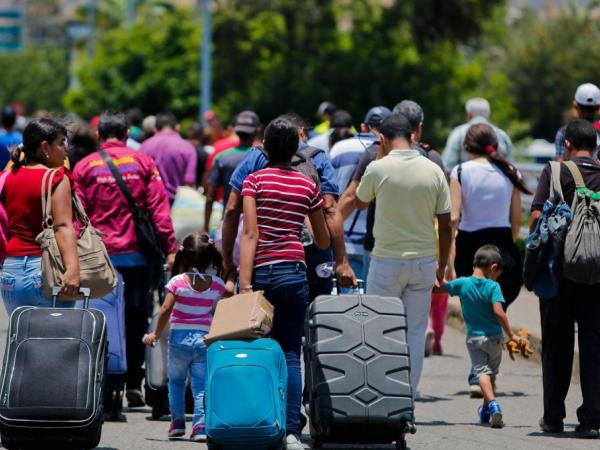 34.74% of Venezuelan migrants in the world are in Colombia